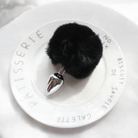 Plug Anal Pompon Noir