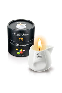 Bougie de massage - Chewing-gum