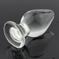 Plug Anal en Verre Conique (Ø5cm)