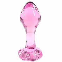 Plug Anal Verre Rose