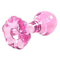 Plug Anal en Verre Rose