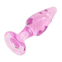 Plug Anal Verre Torsade