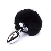 plug anal pompon noir