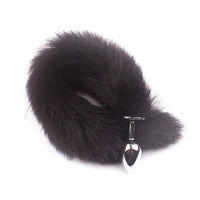 plug avec queue de chat noir