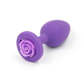 Plug Anal Silicone Violet Fleur Violet