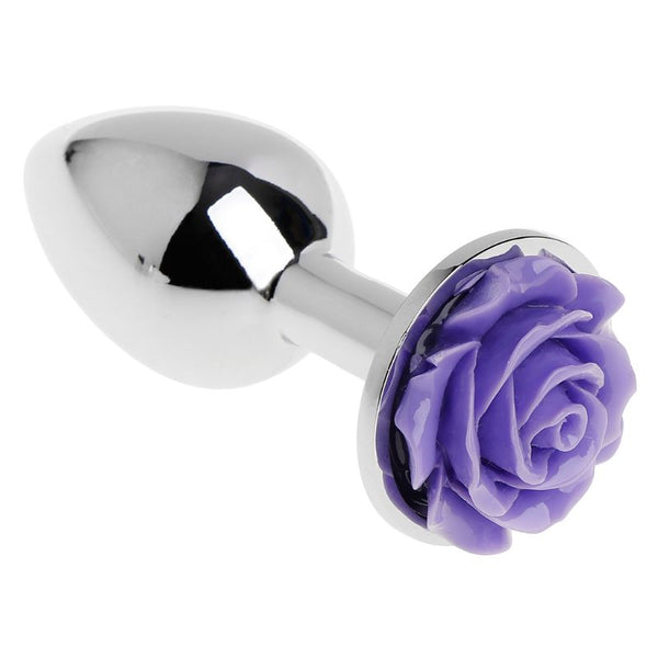 plug anal fleur violet