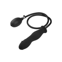 plug anal gonflable en silicone