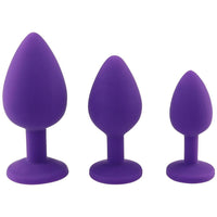 3 plug anal bijou violet