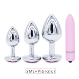pink anal plug vibrator