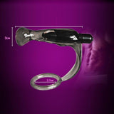 Plug Anal Vibrant Cockring "Passion" (Homme)